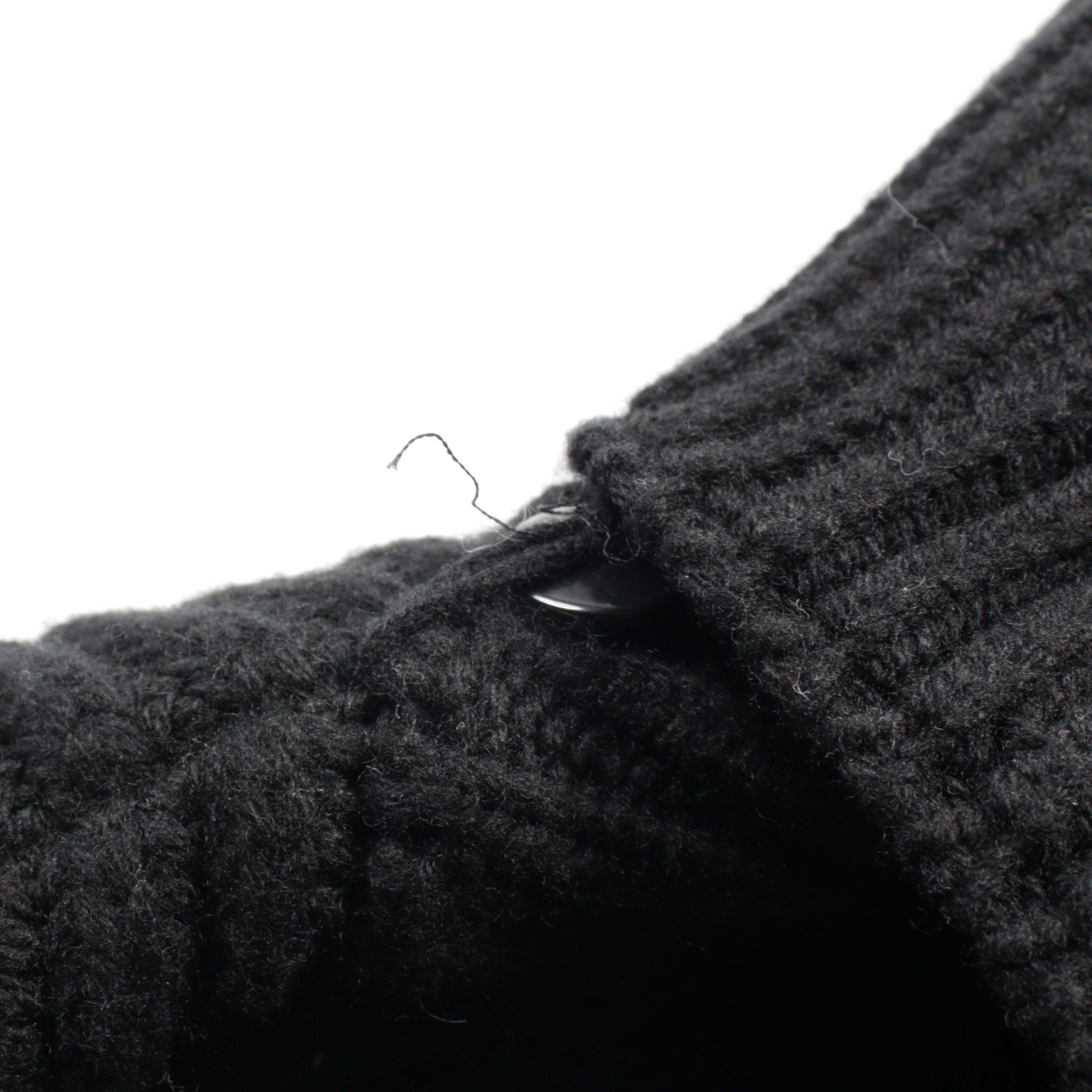 Louis Vuitton Louis Vuitton Knit No Sleeve Wool Cashmere Black Size ONE SIZE - 8 Thumbnail