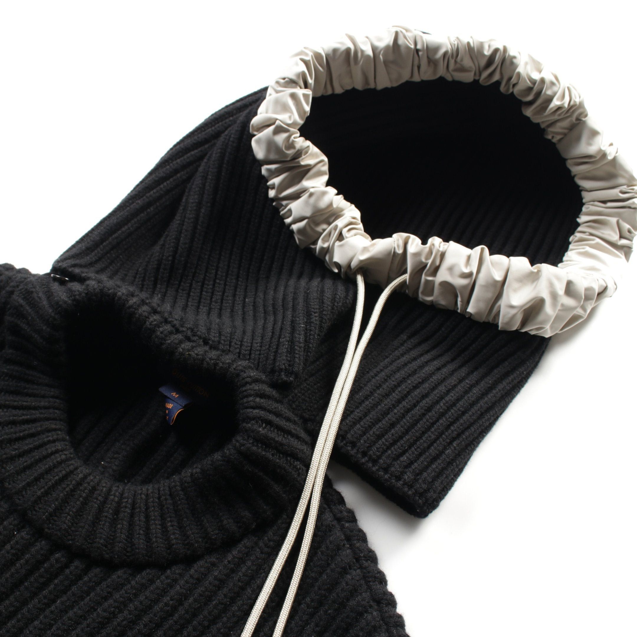 Louis Vuitton Louis Vuitton Knit No Sleeve Wool Cashmere Black Size ONE SIZE - 13 Thumbnail