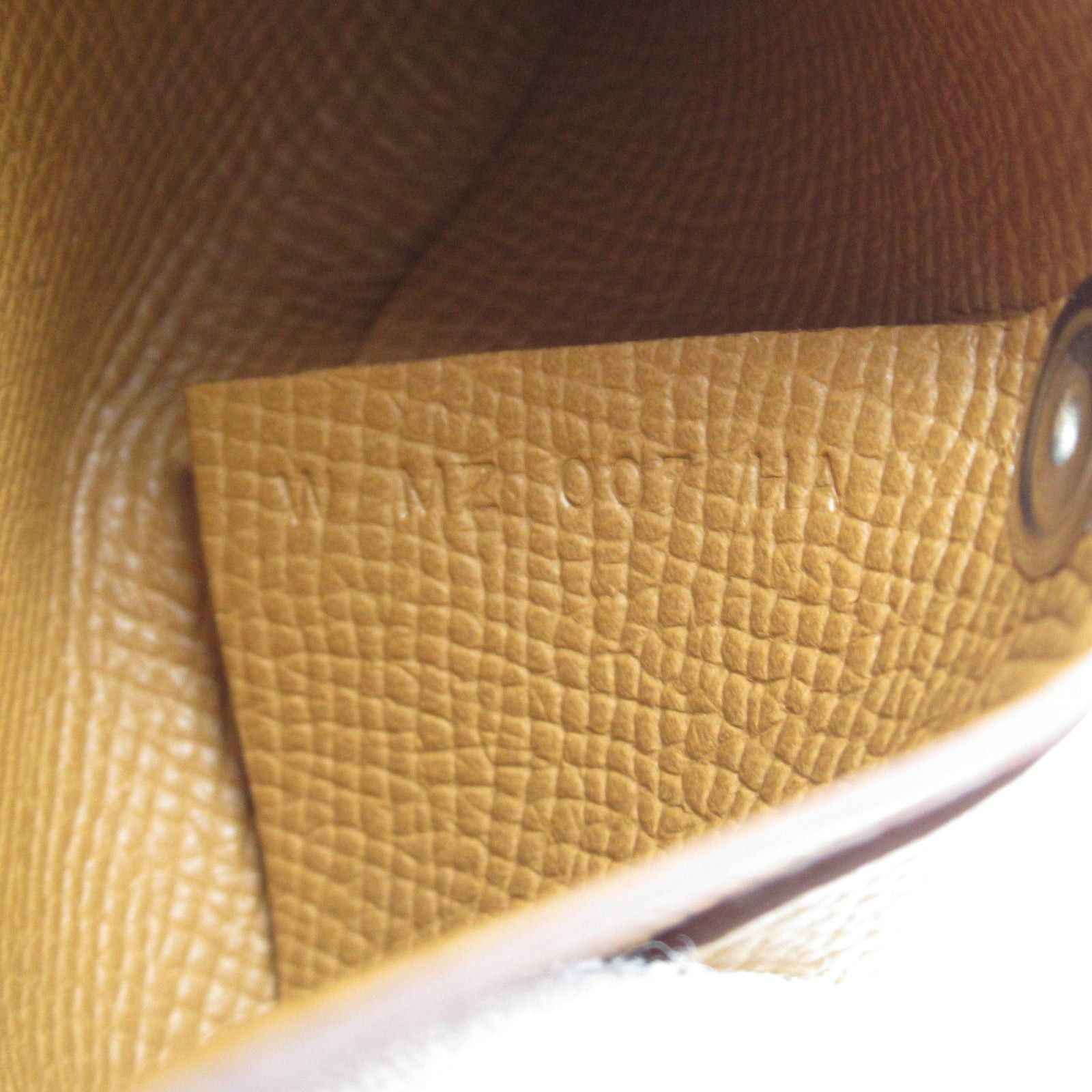Hermes Hermes Bastia Gold Coin Purse Leather Veau Epsom Brown Silver Hardware Double Engraved Size ONE SIZE - 7 Thumbnail
