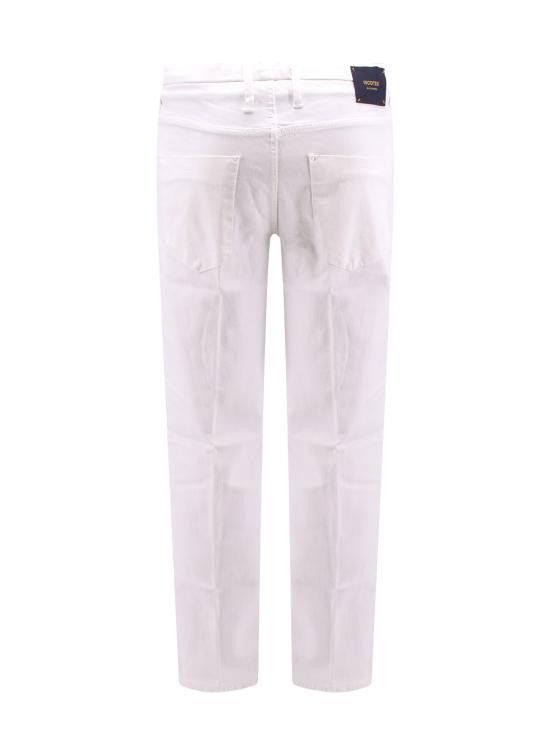 Incotex INCOTEX Men Straight Pants BDPX000100530 111 White Size US 37 - 2 Thumbnail