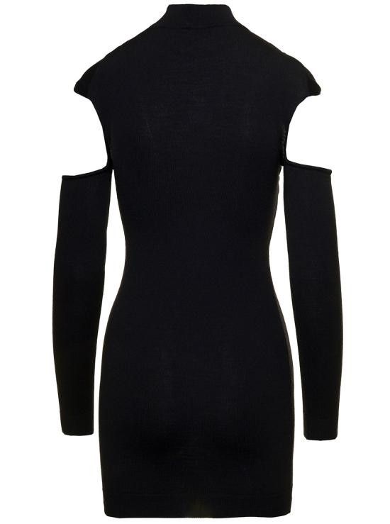 Coperni COPERNI Women Dresses COPML72643BLACK Black Size S / US 4 / IT 40 - 2 Thumbnail