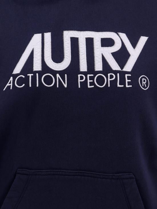 AUTRY AUTRY Women Hoodies HOIW409B 409B Blue Size XS / US 0-2 / IT 36-38 - 3 Thumbnail
