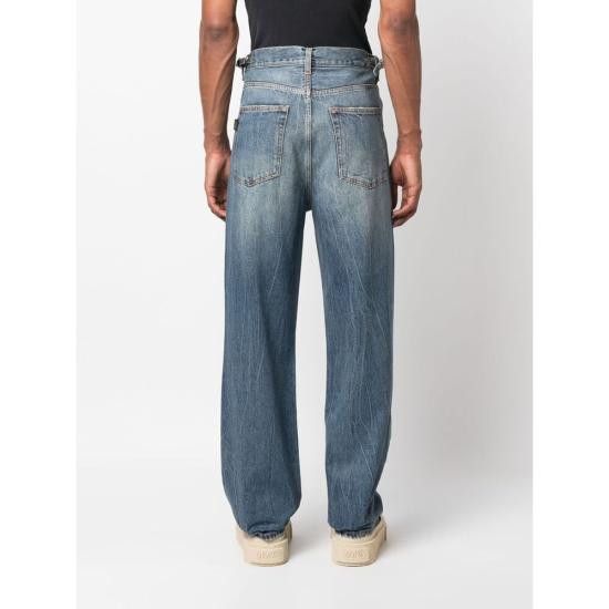 Haikure HAIKURE Men Denim Pants HEM03233 DF105 L0789 BLUE Size US 29 - 2 Thumbnail