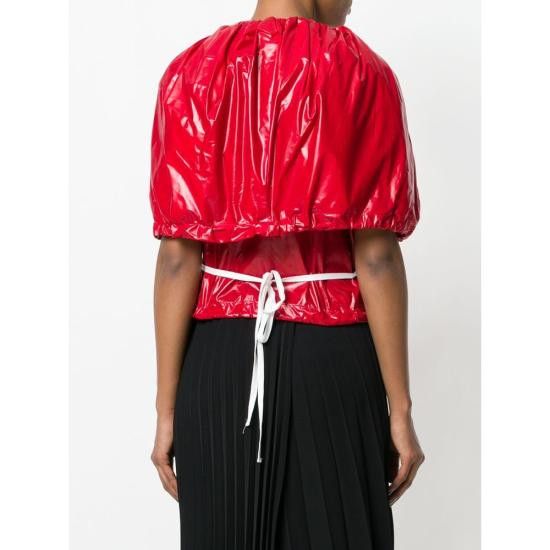 Calvin Klein CALVIN KLEIN Women Capes P076 82WWJA63 629 RED Size S / US 4 / IT 40 - 4 Thumbnail