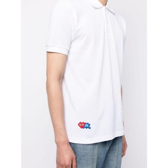 Comme des Garcons COMME DES GARCONS Men Polo Shirts P1T336 WHITE Size US M / EU 48-50 / 2 - 2 Thumbnail