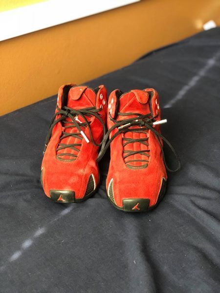 AIR JORDAN 21 RED SUEDE