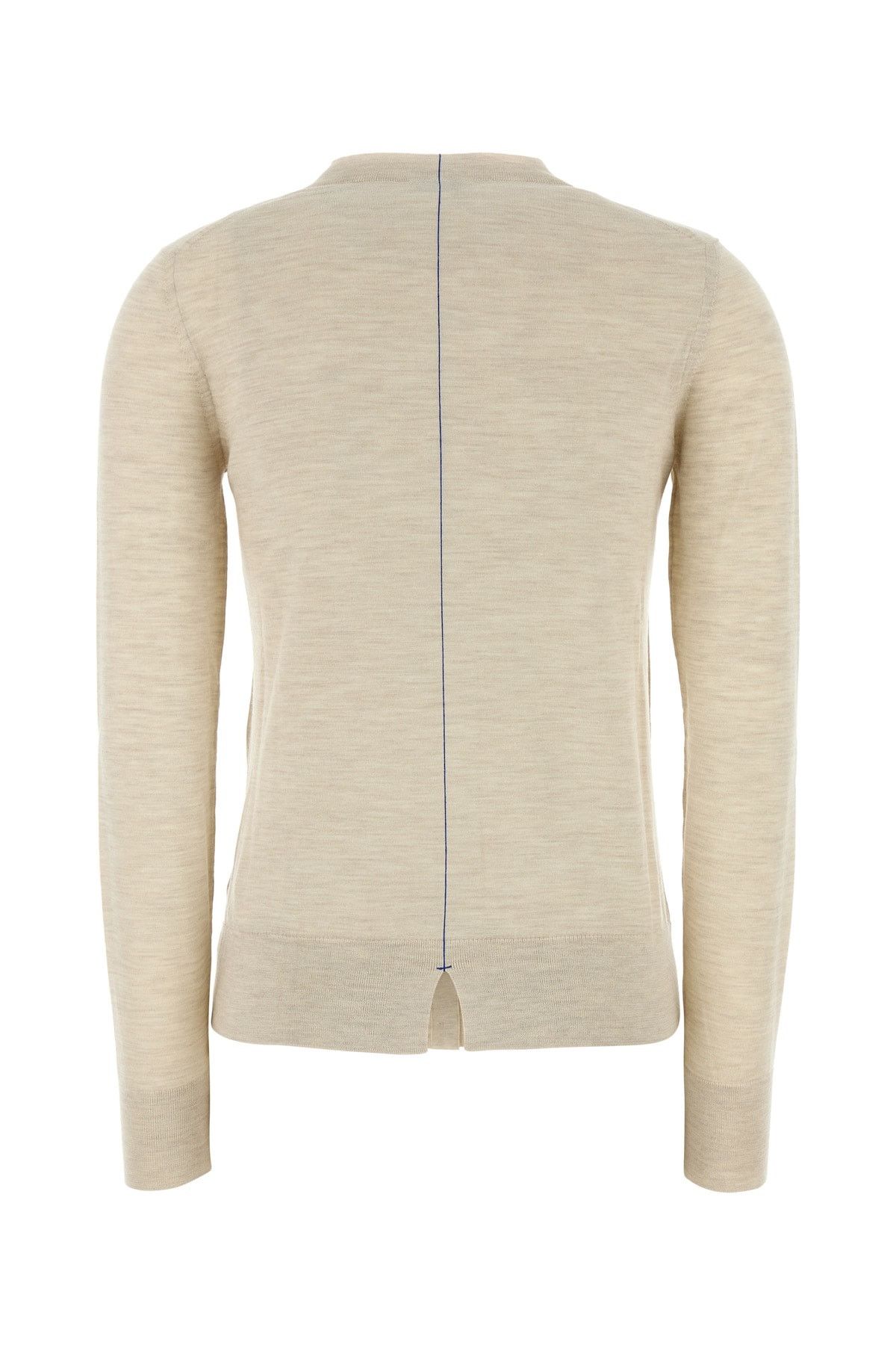 Burberry Sand Wool Cardigan Size XS / US 0-2 / IT 36-38 - 2 Thumbnail