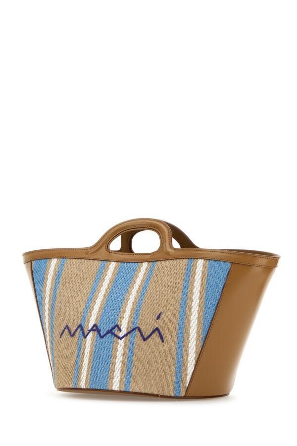 Marni Embroidered Canvas Tropicalia Bucket Bag Size ONE SIZE - 4 Thumbnail