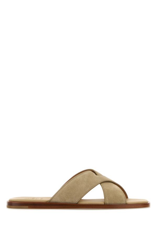 Church's Sand Suede Slippers Size US 7 / EU 40 - 3 Thumbnail
