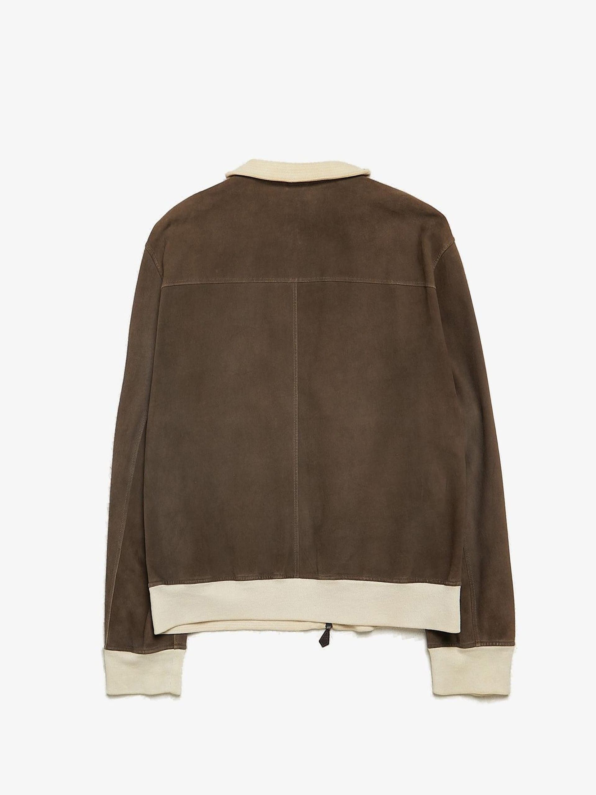 Hermes Beige Brown Suede Jacket Size US XL / EU 56 / 4 - 2 Thumbnail
