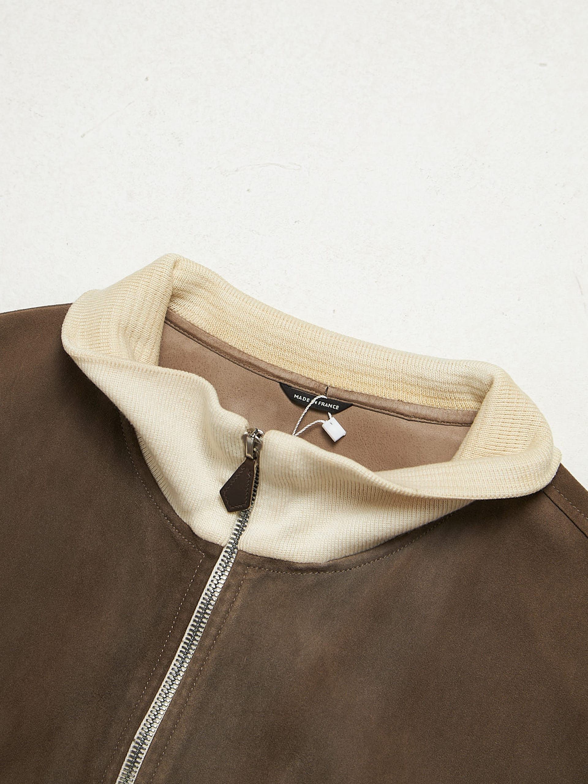 Hermes Beige Brown Suede Jacket Size US XL / EU 56 / 4 - 3 Thumbnail