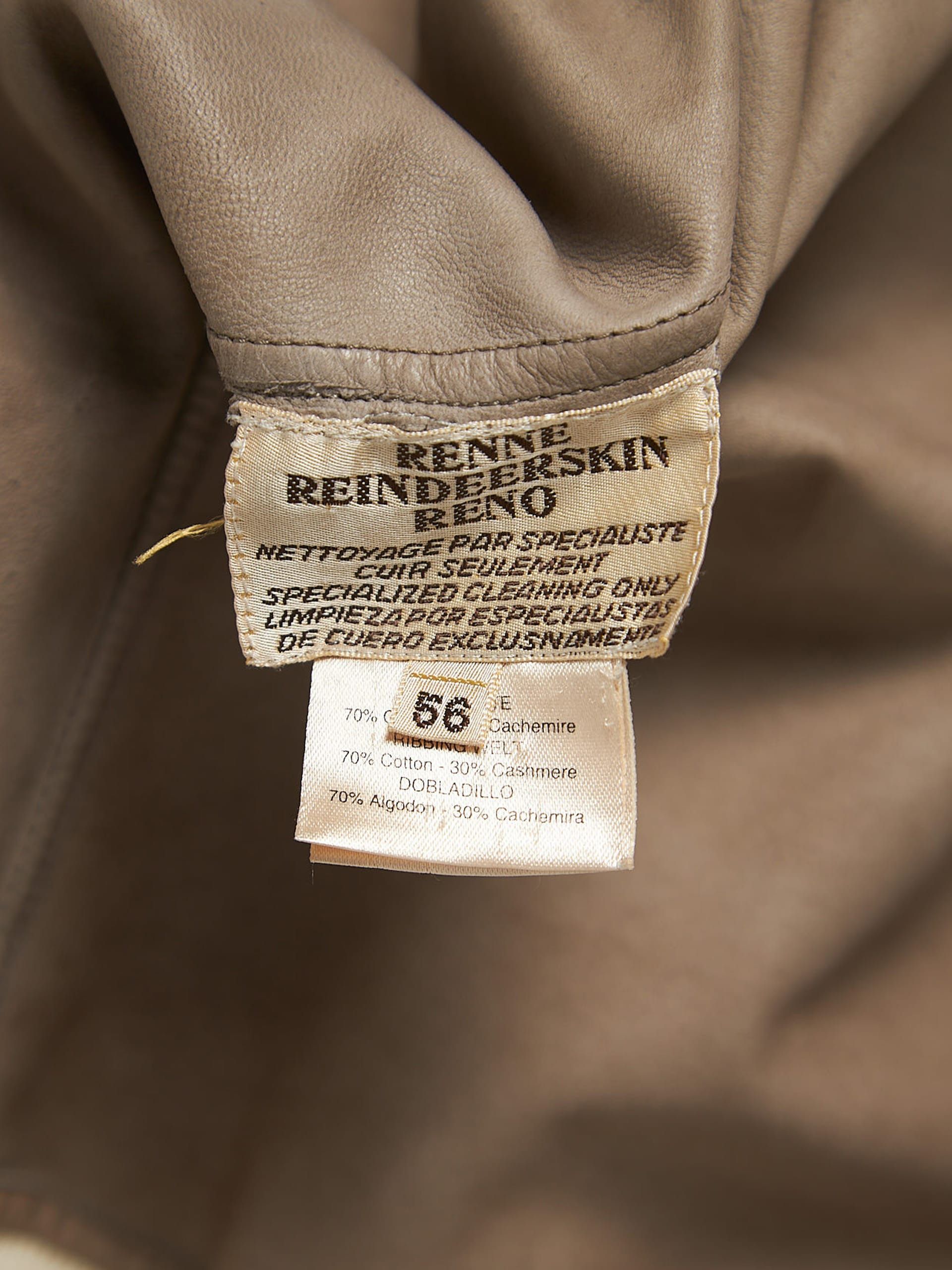 Hermes Beige Brown Suede Jacket Size US XL / EU 56 / 4 - 4 Thumbnail