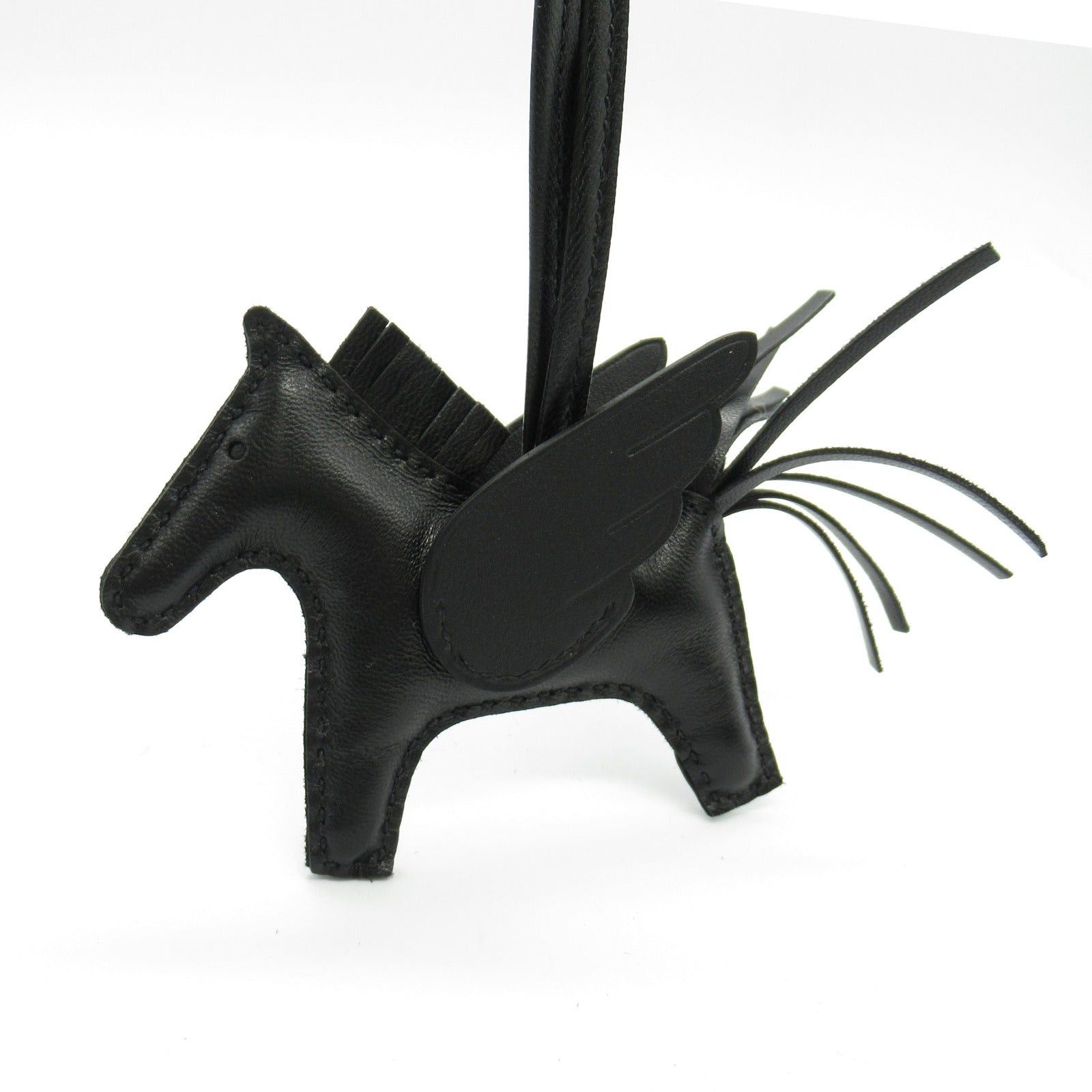Hermes Hermes Rodeo Pegasus Pm Black Charm Leather Veau Swift Aagneau (Hermes) Double Engraved Size ONE SIZE - 6 Thumbnail