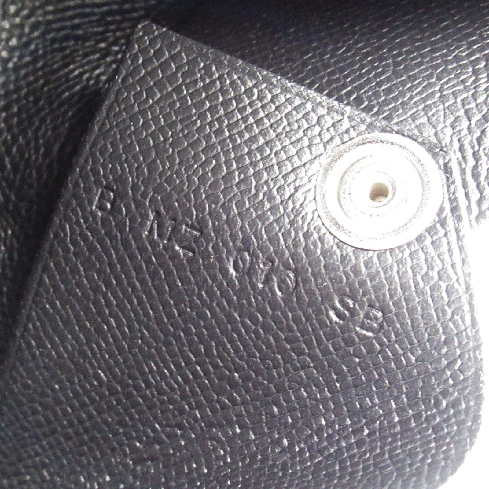 Hermes Hermes Calvi Black Card Case Leather Vomadam (Hermes) Silver Hardware B Stamp Size ONE SIZE - 7 Thumbnail