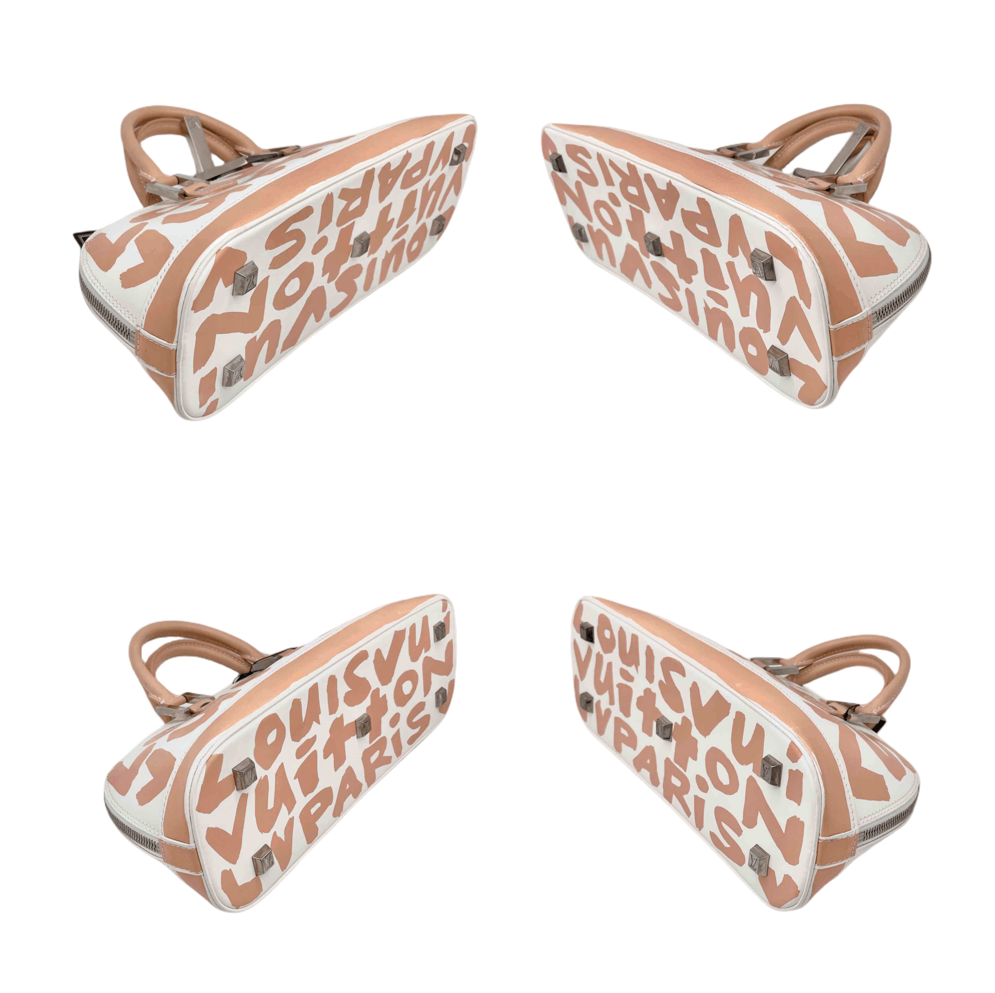Louis Vuitton Louis Vuitton Grafty Alma Horizontal Orange M92176 Size ONE SIZE - 6 Thumbnail