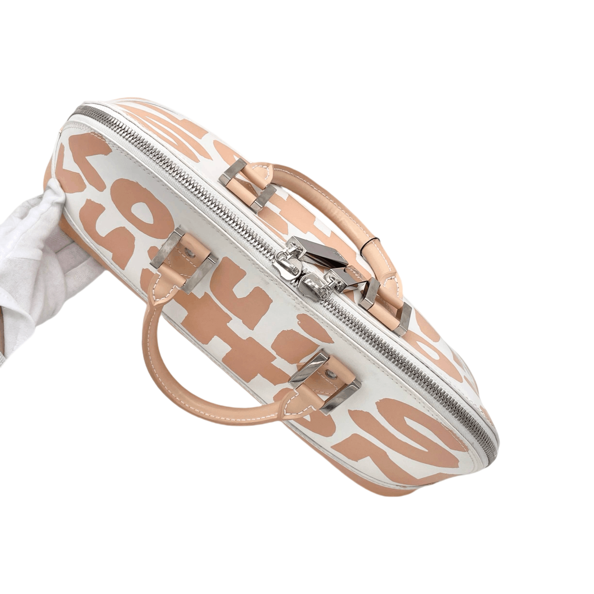 Louis Vuitton Louis Vuitton Grafty Alma Horizontal Orange M92176 Size ONE SIZE - 5 Thumbnail