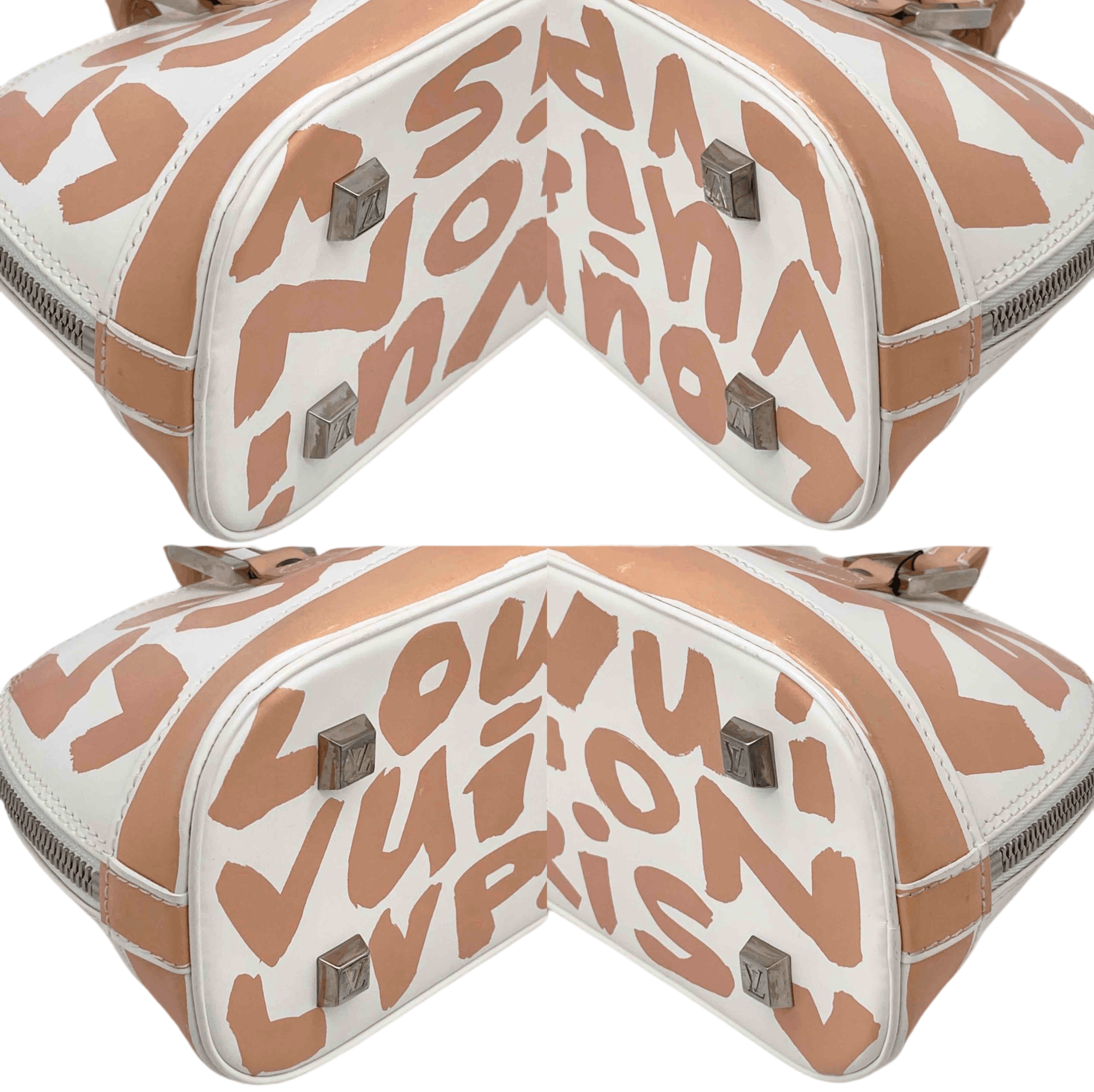 Louis Vuitton Louis Vuitton Grafty Alma Horizontal Orange M92176 Size ONE SIZE - 8 Thumbnail