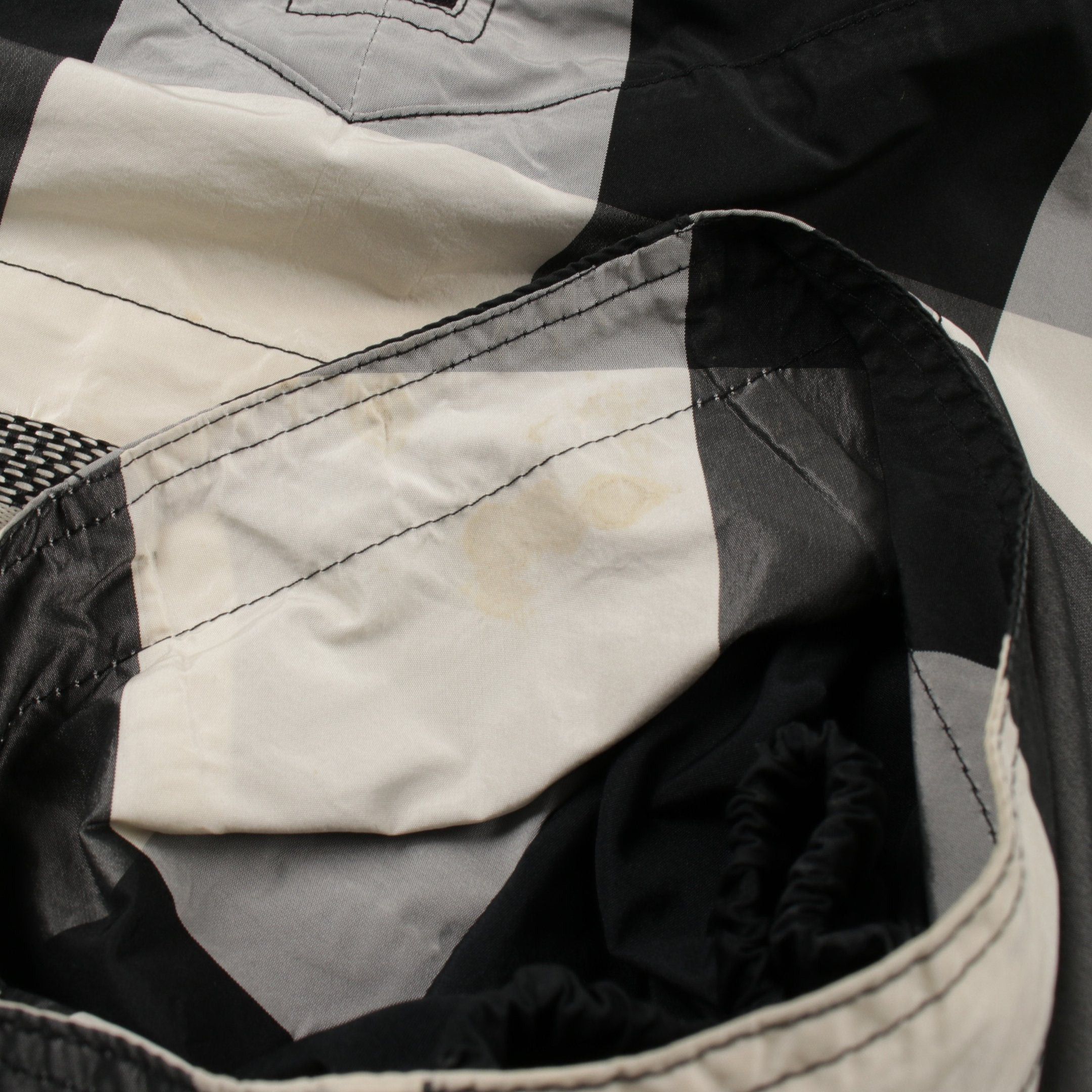 Dior Dior Anorak Hoodie Nylon Jacket Check Off White Black Gray Size ONE SIZE - 5 Thumbnail