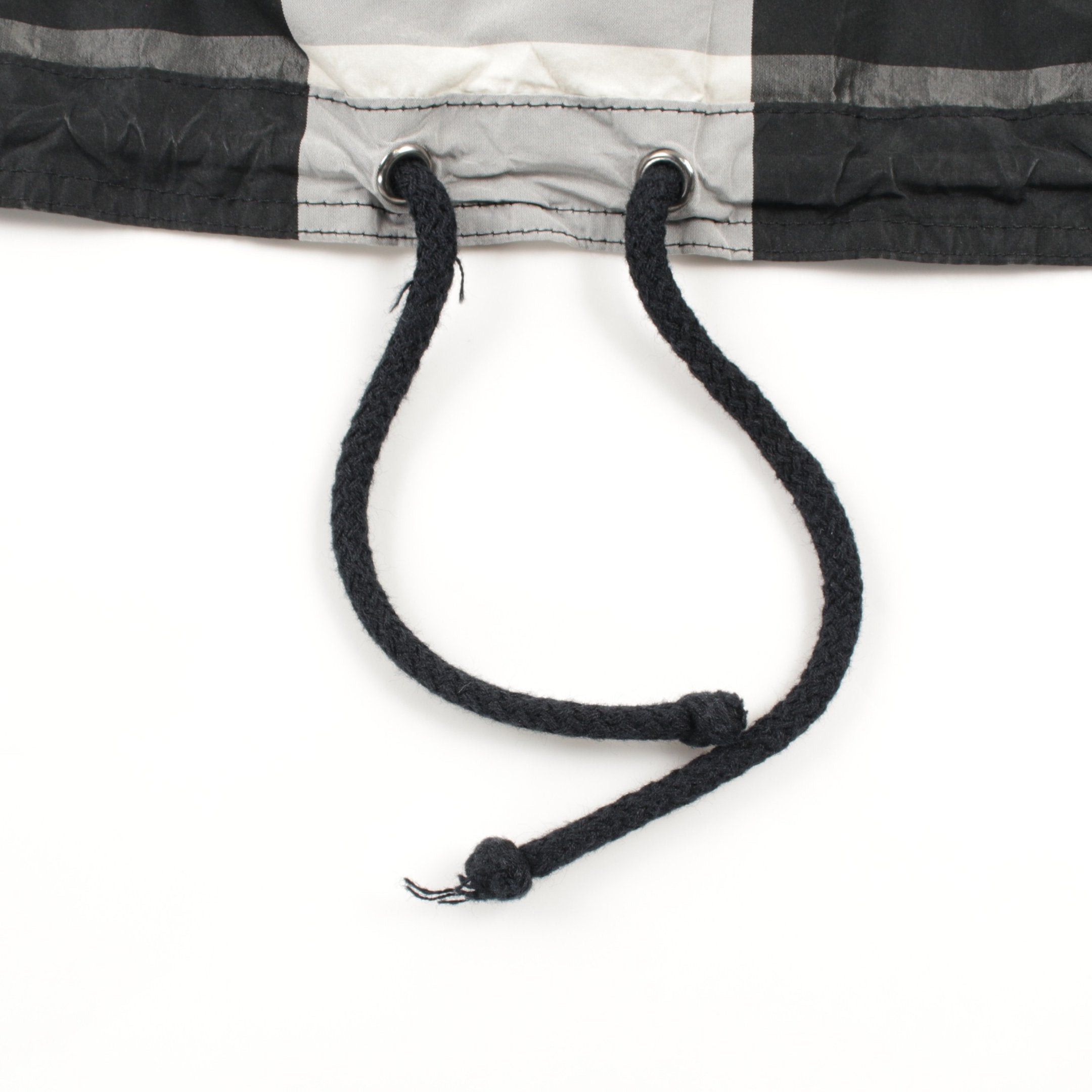 Dior Dior Anorak Hoodie Nylon Jacket Check Off White Black Gray Size ONE SIZE - 11 Thumbnail