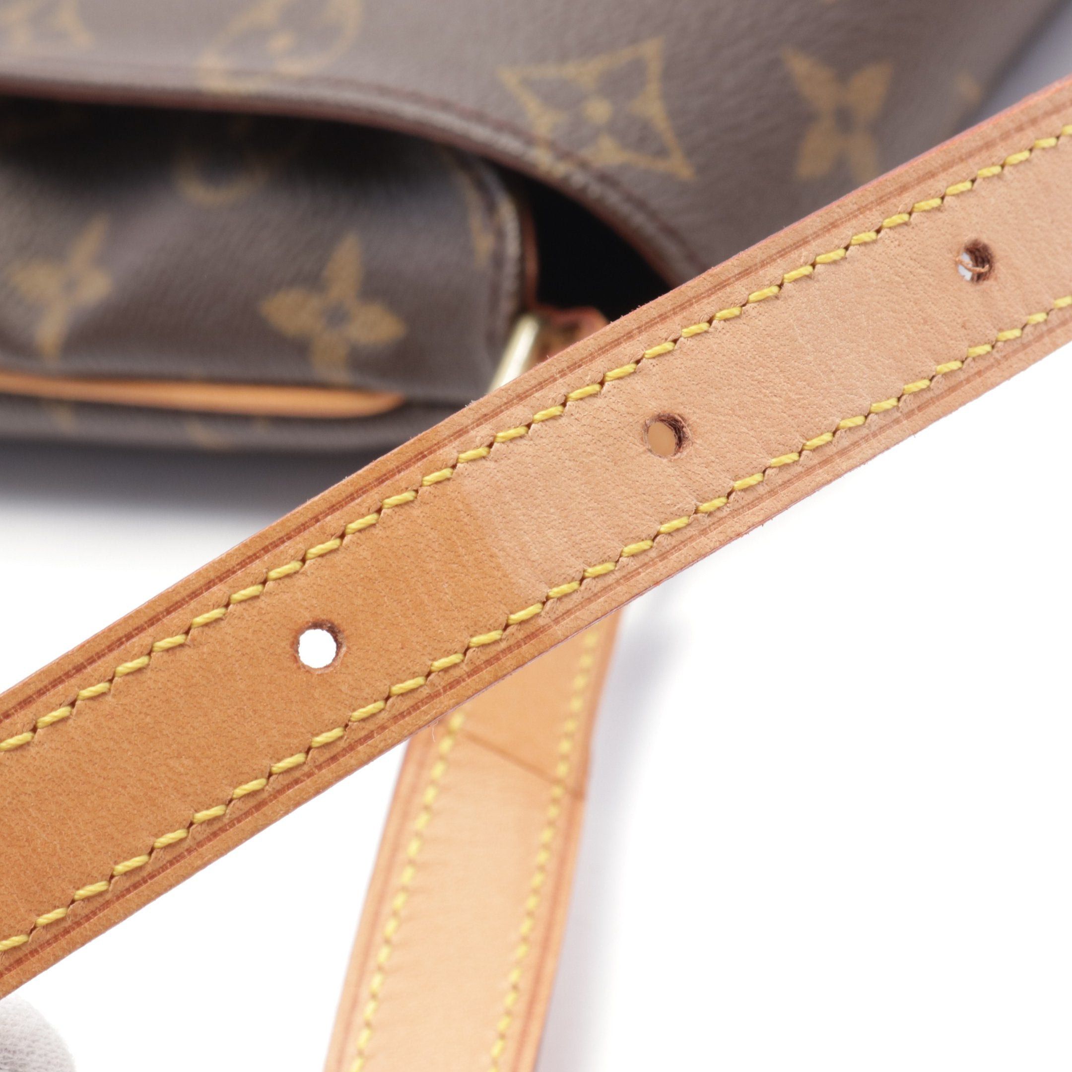 Louis Vuitton Louis Vuitton Musette Salsa Short Strap Monogram Shoulder Bag Leather Brown Size ONE SIZE - 6 Thumbnail