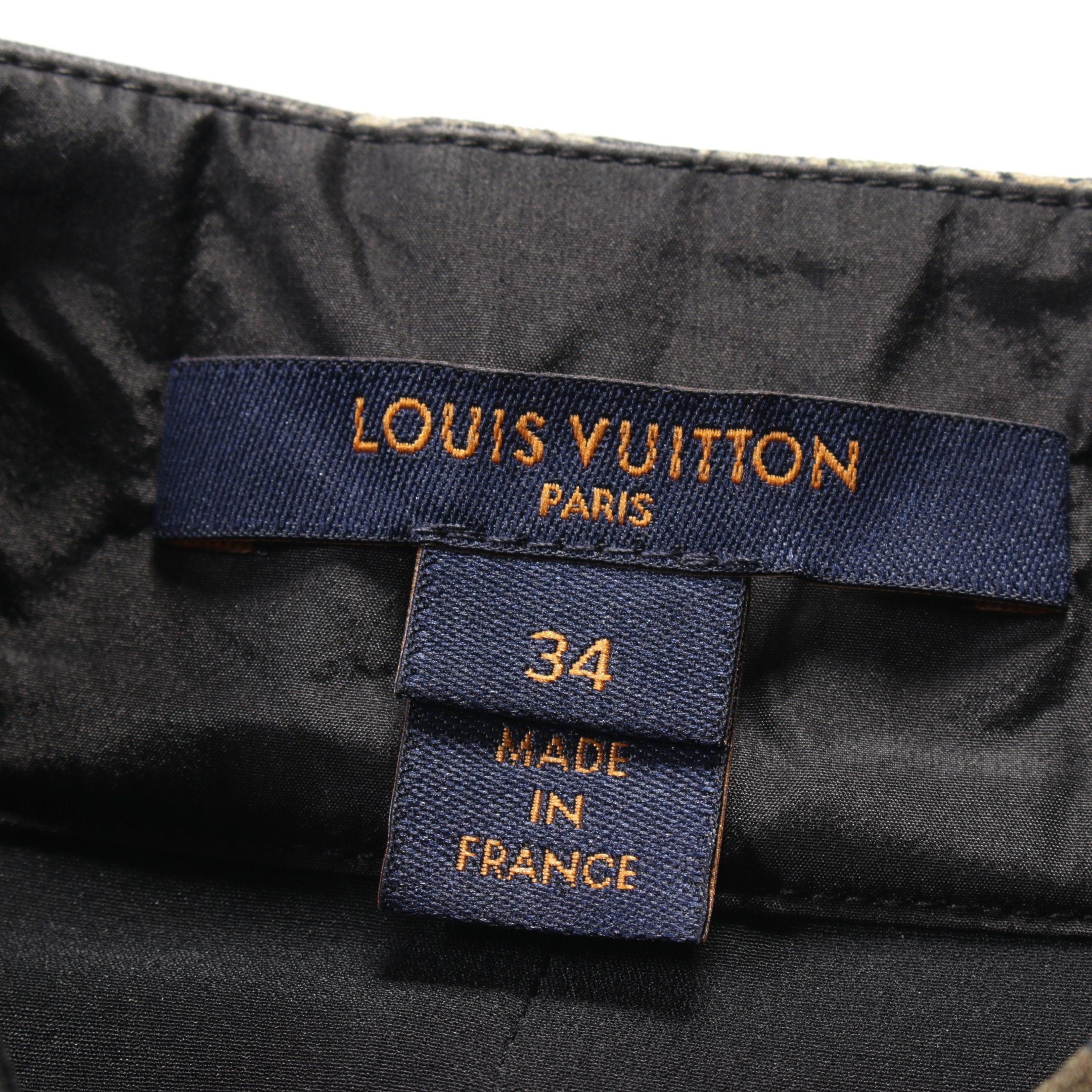 Louis Vuitton Louis Vuitton One Piece Floral Pattern Silk Black Multicolor Size ONE SIZE - 3 Thumbnail