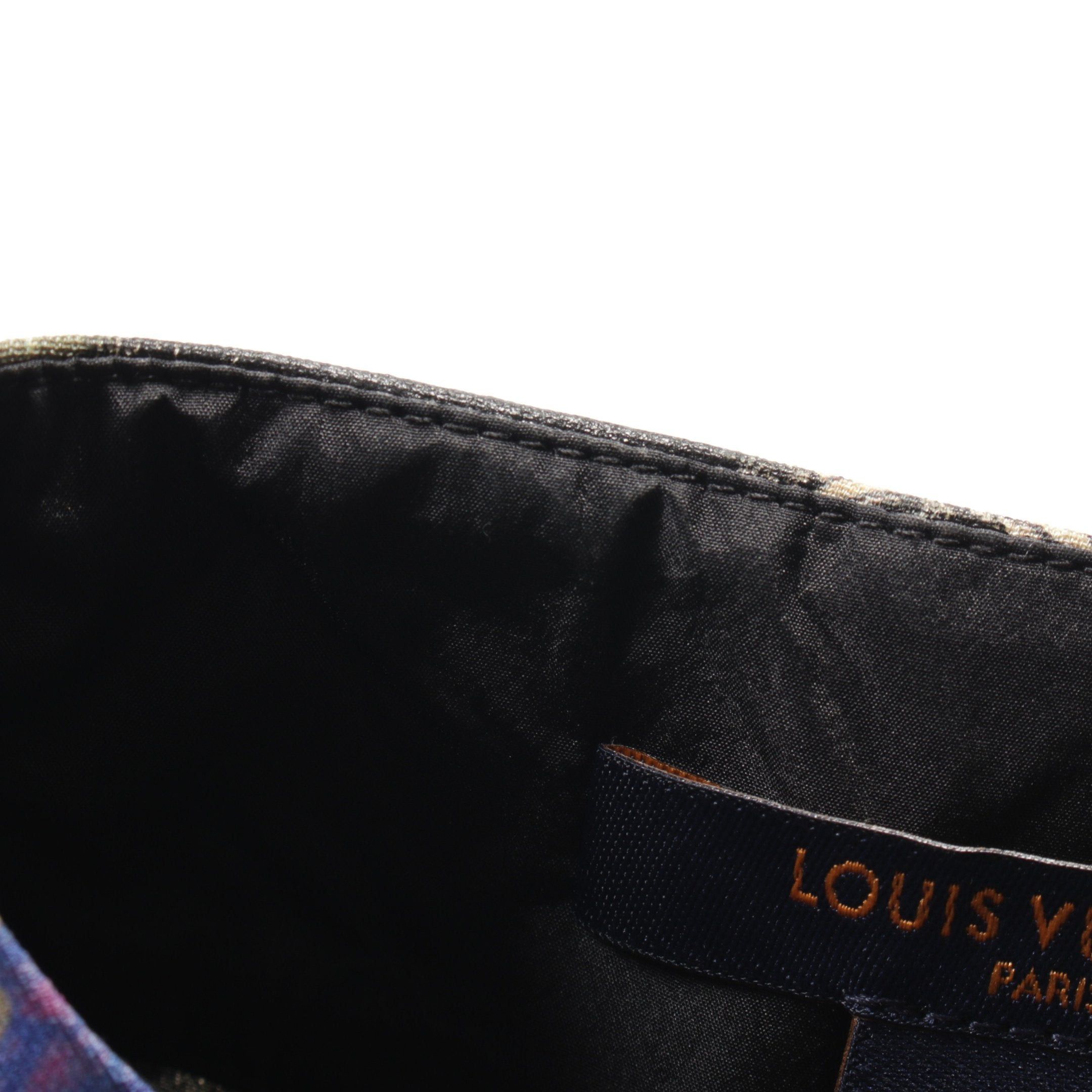 Louis Vuitton Louis Vuitton One Piece Floral Pattern Silk Black Multicolor Size ONE SIZE - 6 Thumbnail