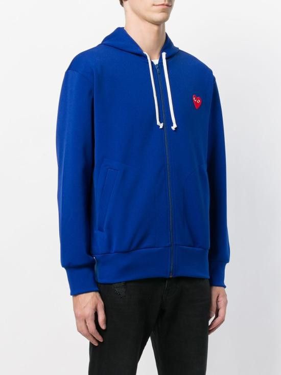 Comme des Garcons COMME DES GARCONS Men Hoodies P1T172 Blue Size US XL / EU 56 / 4 - 3 Thumbnail