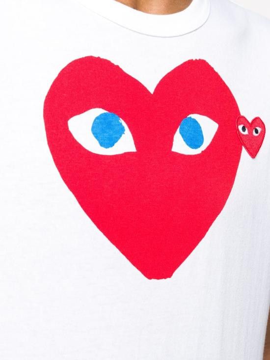 Comme des Garcons COMME DES GARCONS Men T-Shirts P1T086 White Size US L / EU 52-54 / 3 - 5 Thumbnail