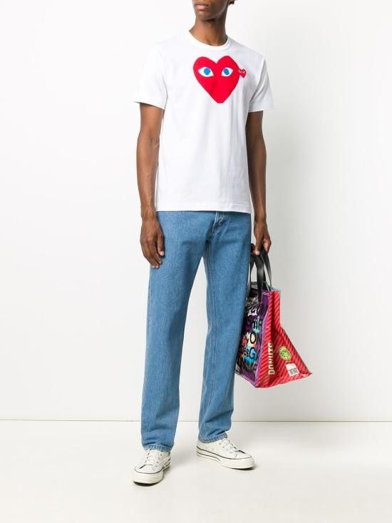 Comme des Garcons COMME DES GARCONS Men T-Shirts P1T086 White Size US L / EU 52-54 / 3 - 3 Thumbnail