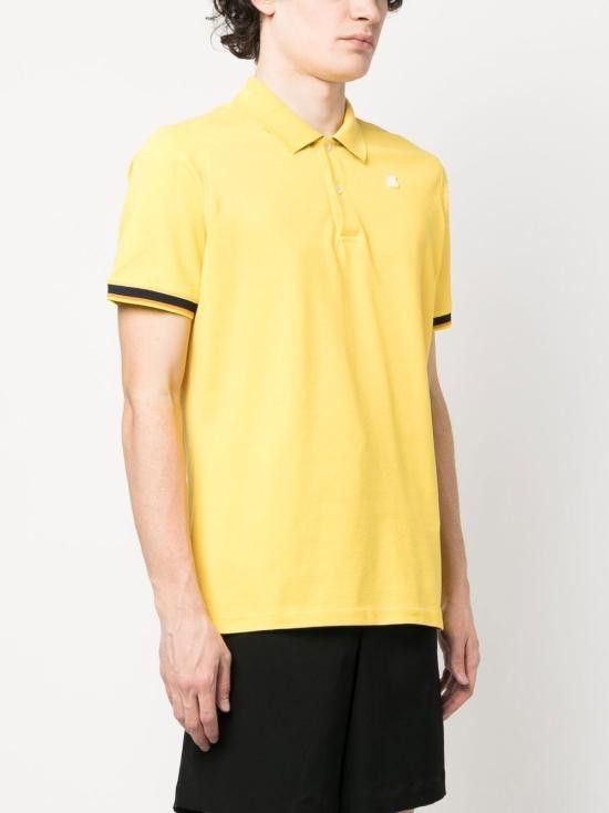 K-Way K-WAY Men T-Shirts K7121IWV INCENTXZ7 Yellow Size US XL / EU 56 / 4 - 3 Thumbnail