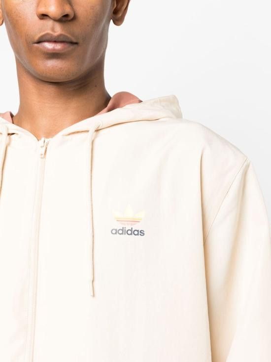 Adidas ADIDAS Men Hoodies IC8867 SANSTR Beige Size US M / EU 48-50 / 2 - 2 Thumbnail