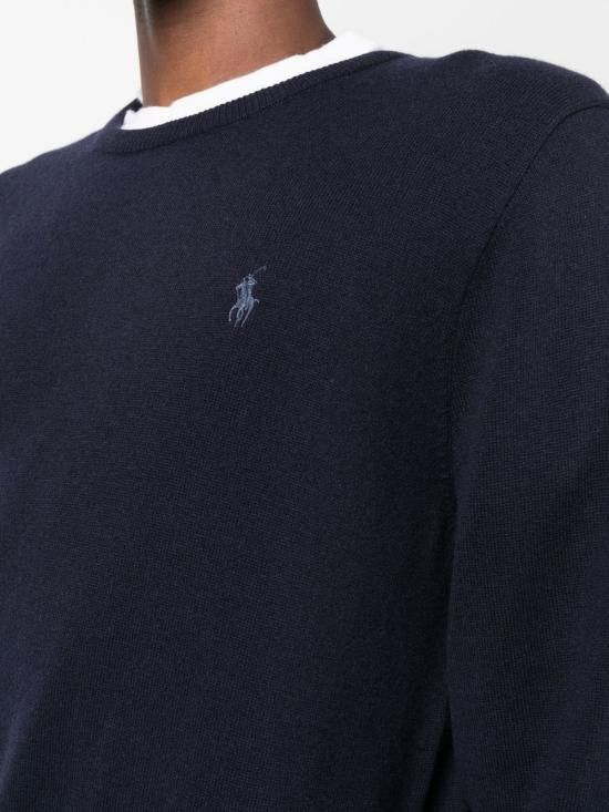 Ralph Lauren RALPH LAUREN Men Sweater 710876714 001 Blue Size US XL / EU 56 / 4 - 3 Thumbnail
