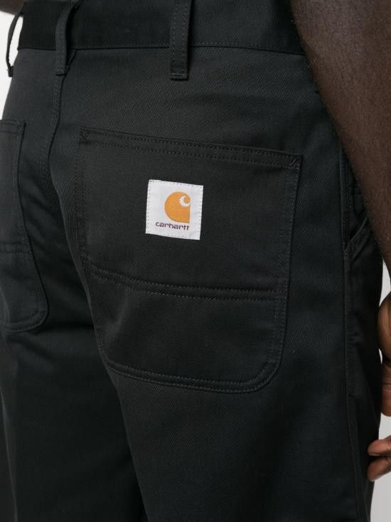 Carhartt Wip CARHARTT WIP Men Shorts I031496 8902 Black Size US 31 - 6 Thumbnail