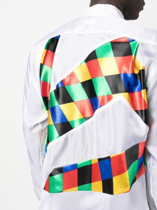 Comme des Garcons COMME DES GARCONS Men Long Tops PKB003 051WHITEMULTI White Size US M / EU 48-50 / 2 - 5 Thumbnail