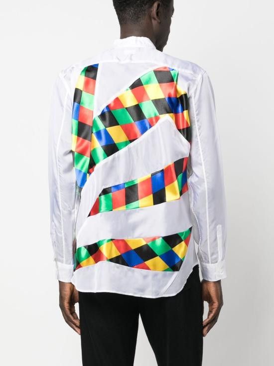 Comme des Garcons COMME DES GARCONS Men Long Tops PKB003 051WHITEMULTI White Size US M / EU 48-50 / 2 - 2 Thumbnail