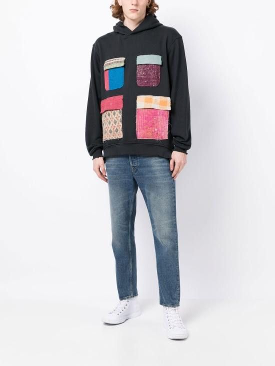 Alchemist ALCHEMIST Men Hoodies ALBTFW22MJHD01BORO BLACK Black Size US L / EU 52-54 / 3 - 3 Thumbnail
