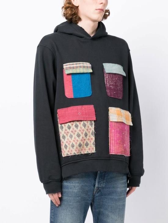 Alchemist ALCHEMIST Men Hoodies ALBTFW22MJHD01BORO BLACK Black Size US M / EU 48-50 / 2 - 4 Thumbnail
