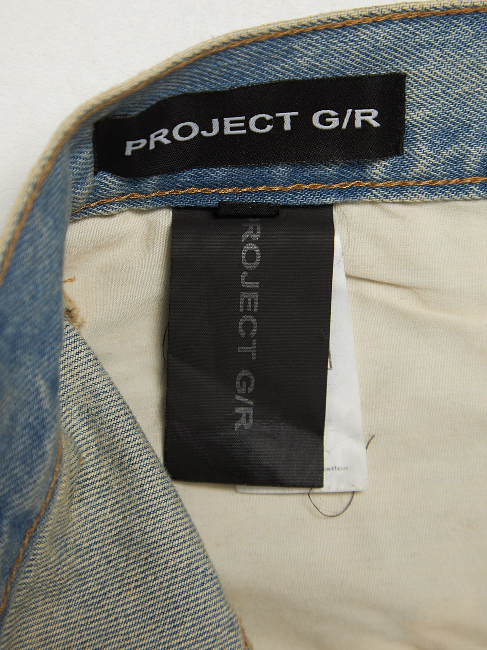 PROJECT G/R Coated Backward Denim - Blue Size US 34 / EU 50 - 4 Thumbnail
