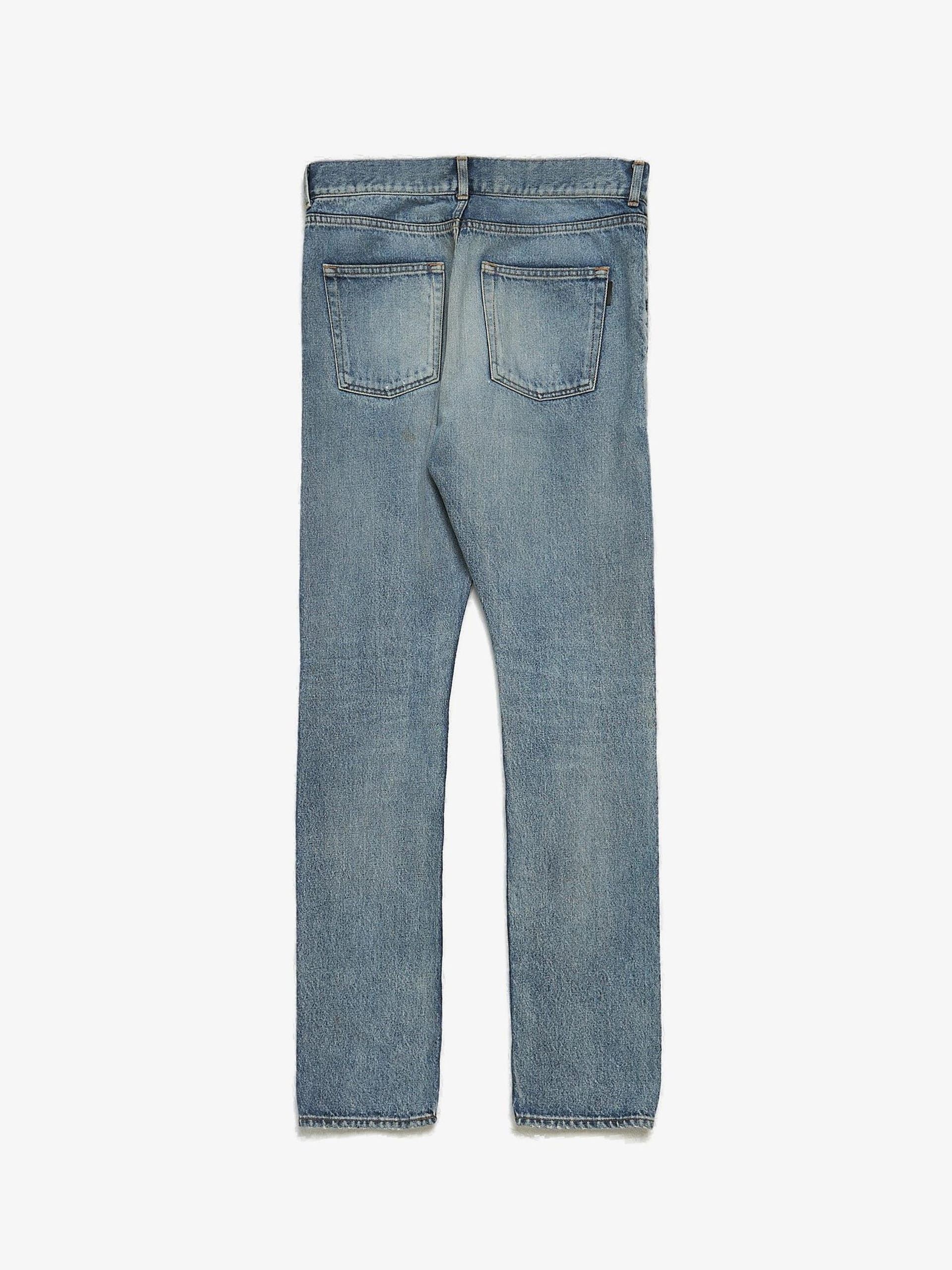Saint Laurent Paris Blue Denim Jeans Size US 30 / EU 46 - 2 Thumbnail