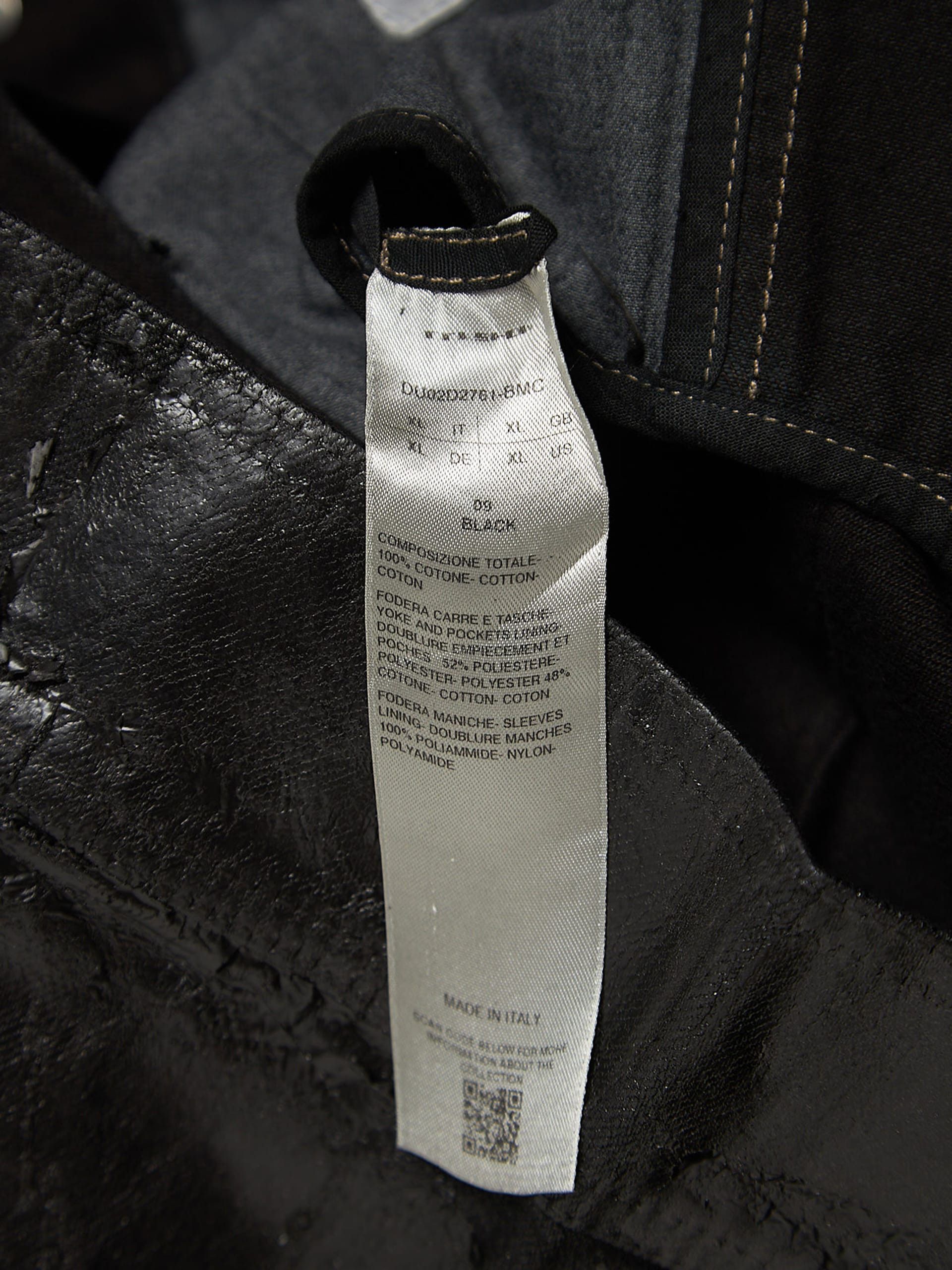 Rick Owens Drkshdw Black Jumbo Worker Jacket Size US XL / EU 56 / 4 - 4 Thumbnail