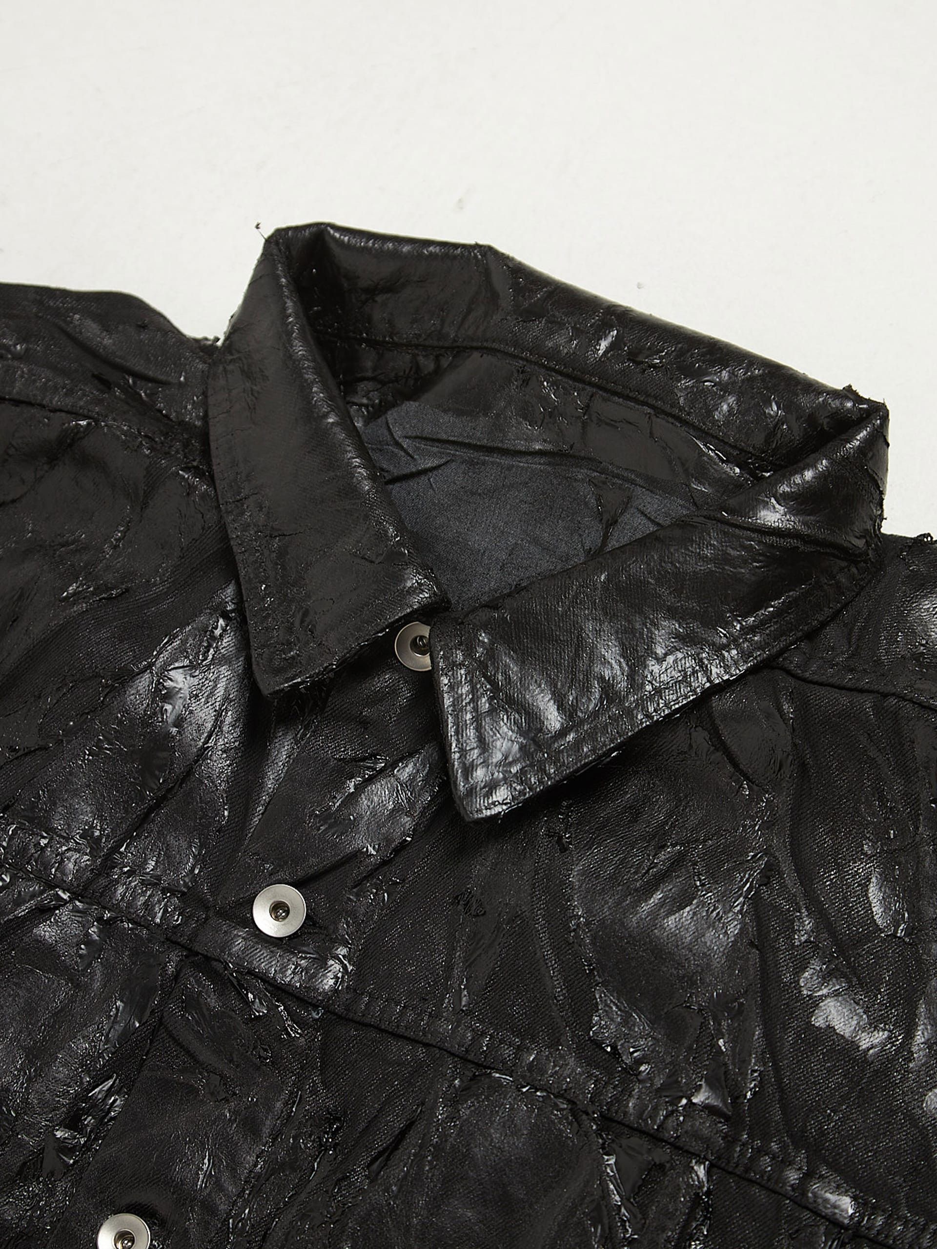 Rick Owens Drkshdw Black Jumbo Worker Jacket Size US XL / EU 56 / 4 - 3 Thumbnail