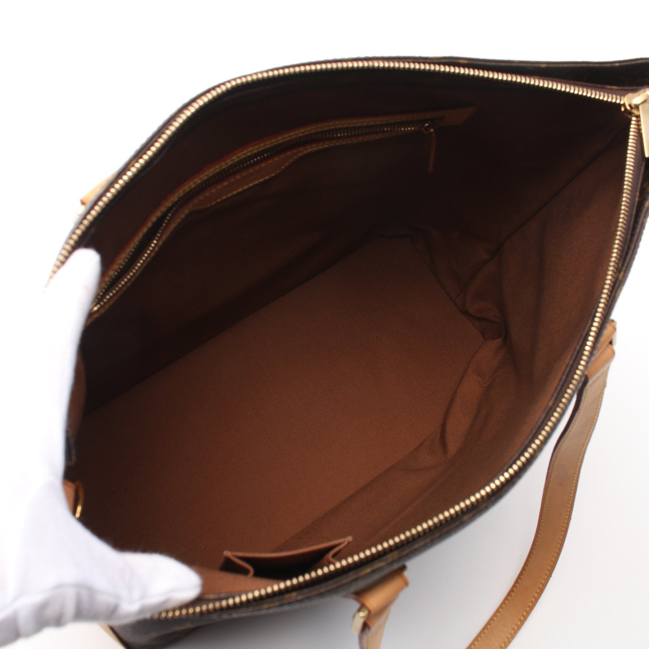 Louis Vuitton Louis Vuitton Kabamezo Monogram Shoulder Bag Tote Leather Brown Size ONE SIZE - 3 Thumbnail
