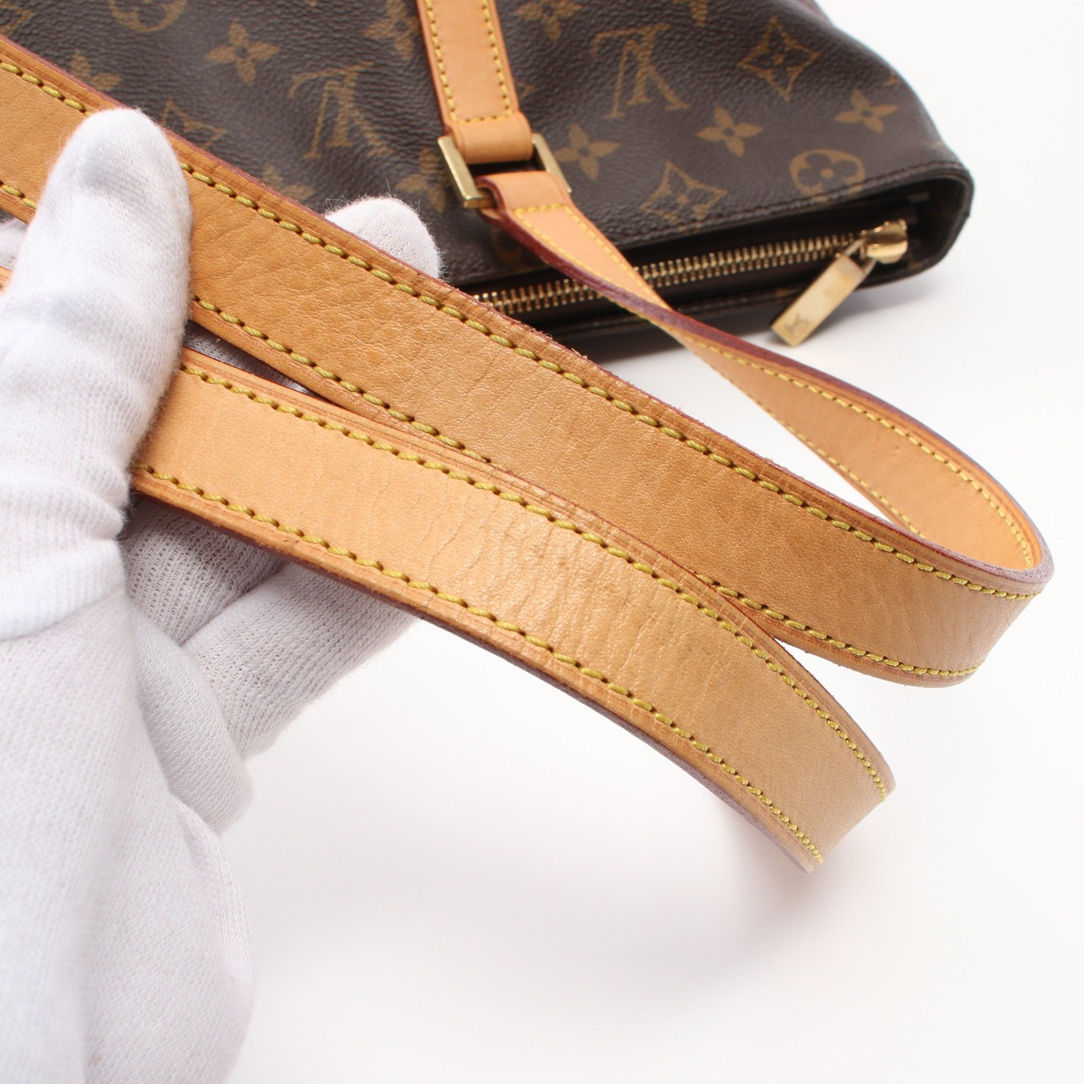 Louis Vuitton Louis Vuitton Kabamezo Monogram Shoulder Bag Tote Leather Brown Size ONE SIZE - 11 Thumbnail