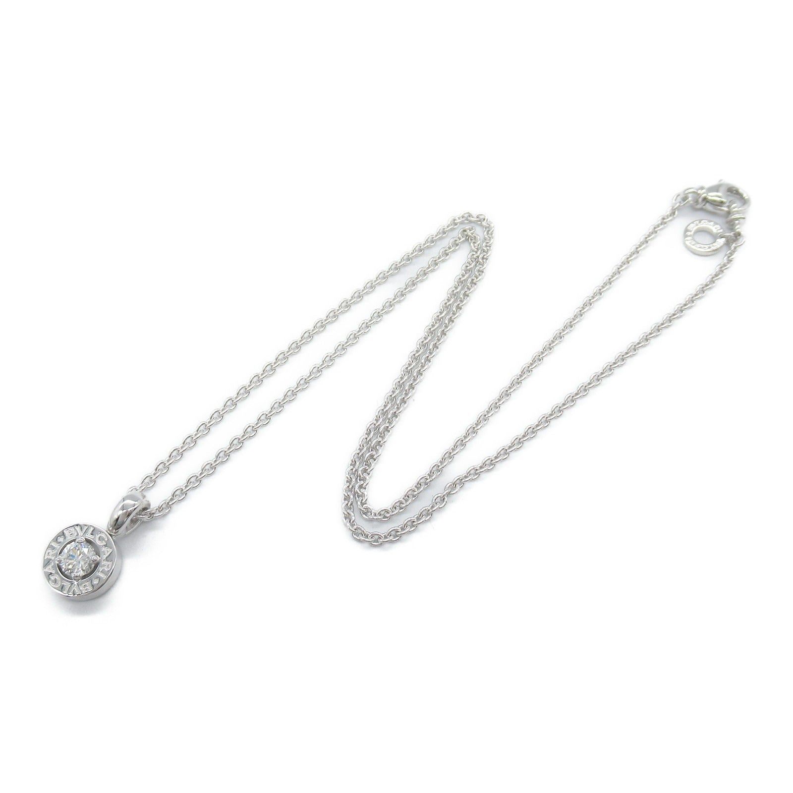 Bvlgari Bvlgari Bulgari Necklace K18Wg (White Gold) Diamond Clear Size ONE SIZE - 3 Thumbnail