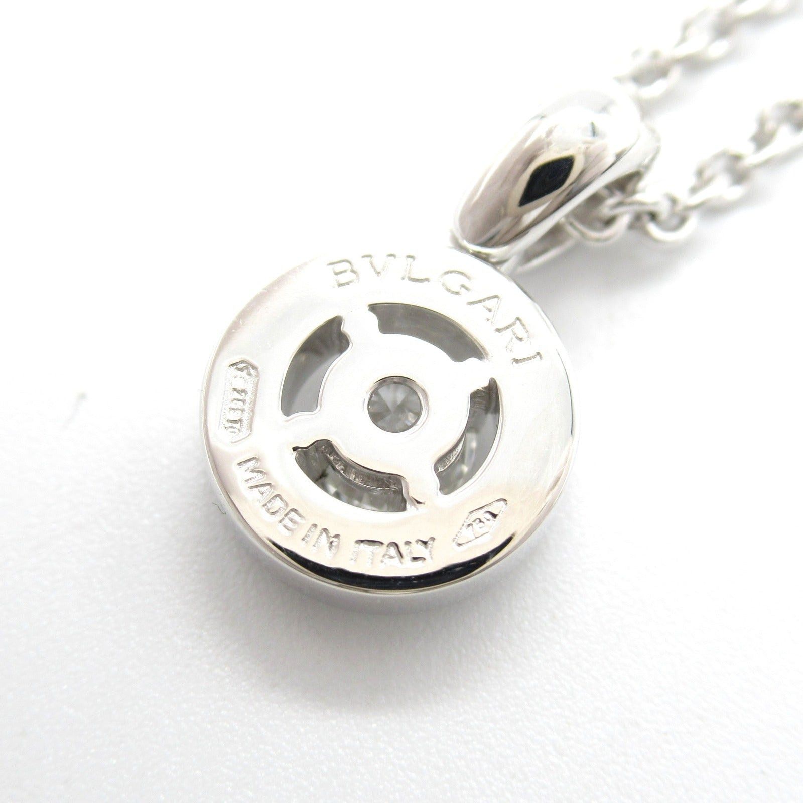 Bvlgari Bvlgari Bulgari Necklace K18Wg (White Gold) Diamond Clear Size ONE SIZE - 5 Thumbnail