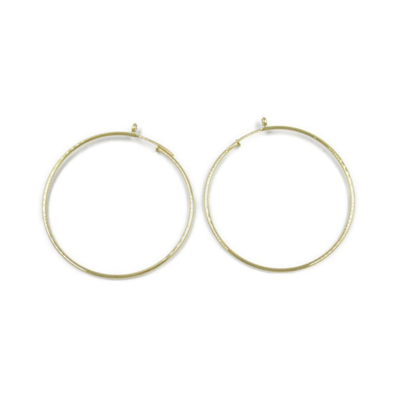 Tiffany & Co. Tiffany Co Elsa Peretti Hoop Earrings K18 (Yellow Gold) Diamond Clear Size ONE SIZE - 3 Thumbnail
