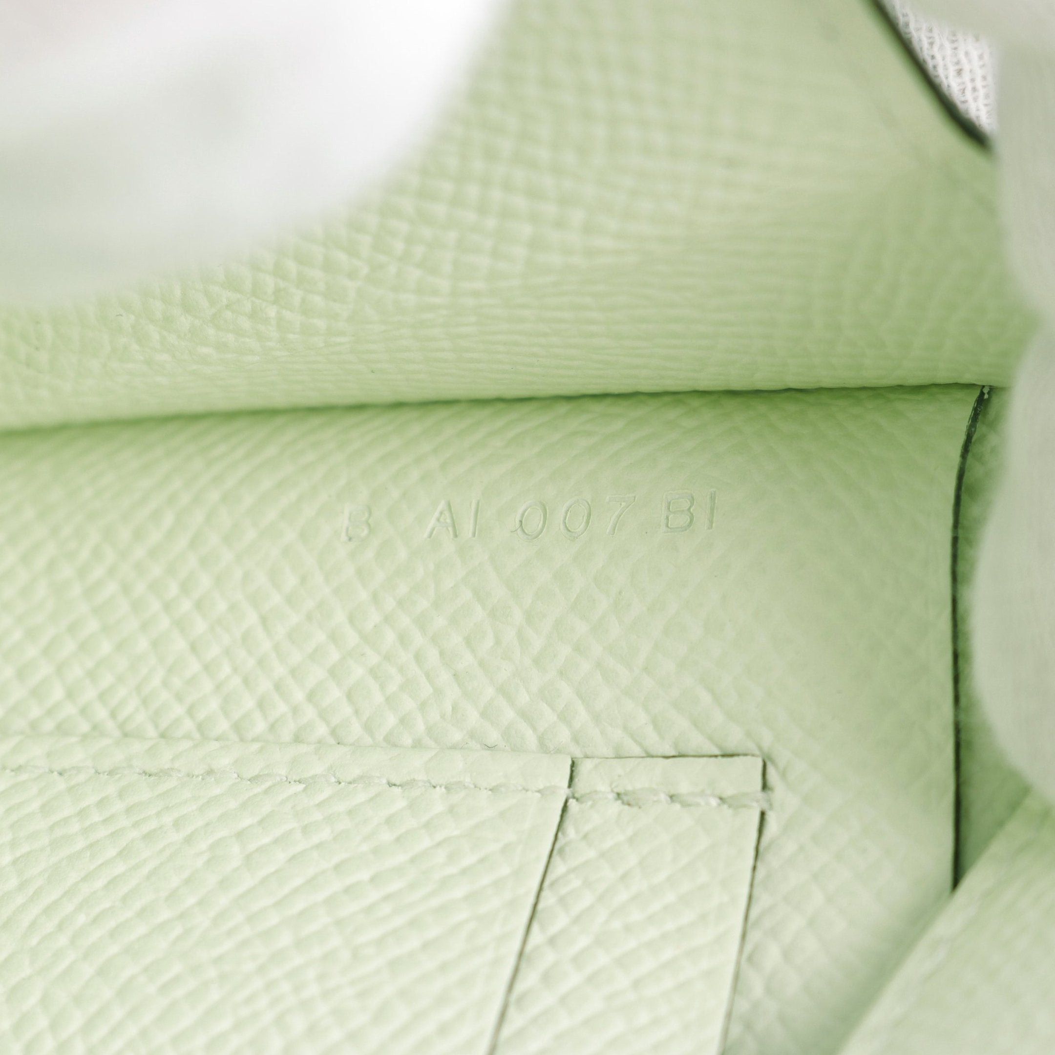 Hermes Hermes Chaîne Too Go Vert Fizz Shoulder Wallet Veau Epsom Light Green Silver Hardware B Stamp Size ONE SIZE - 5 Thumbnail