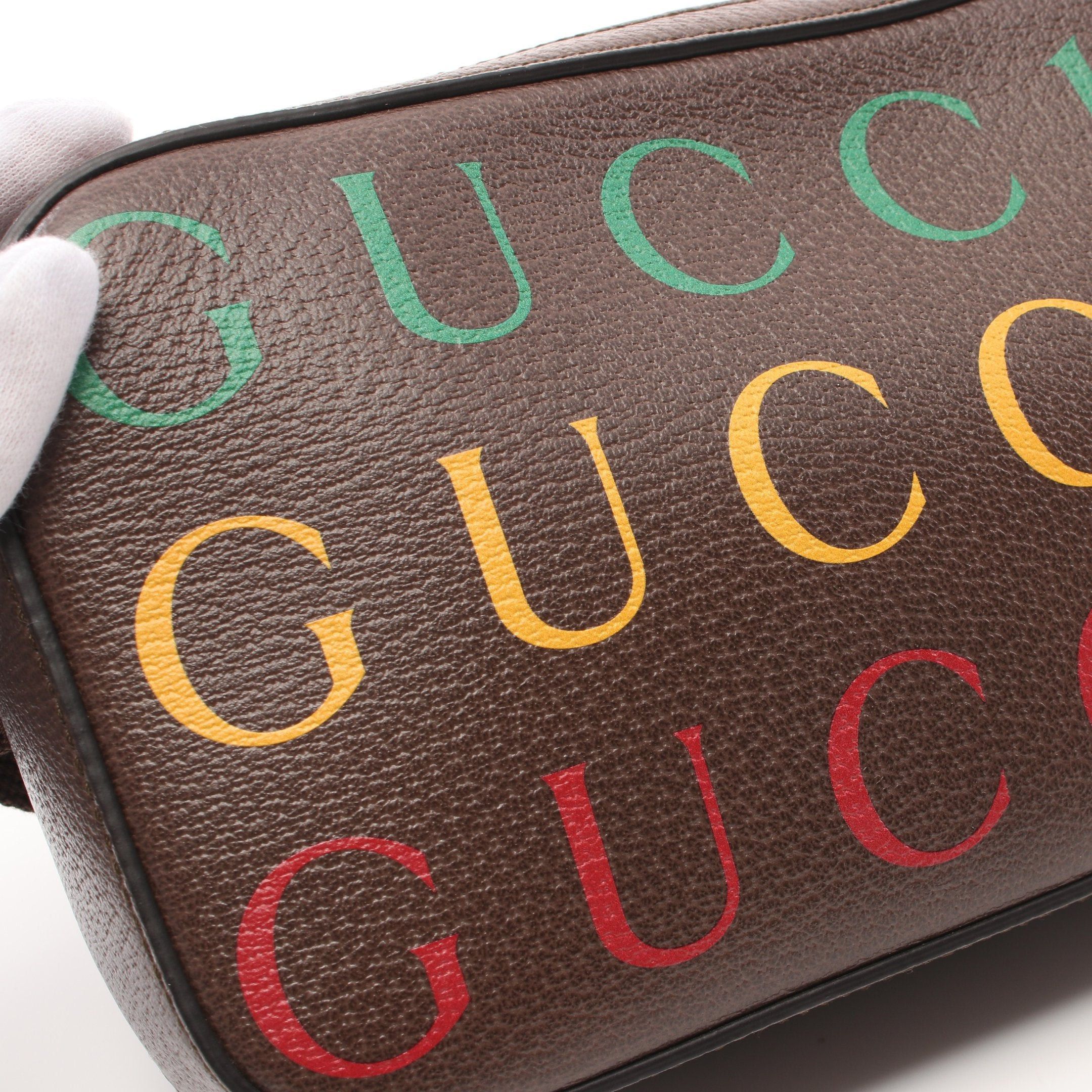 Gucci Gucci Bum Bag Belt Body Leather Dark Brown Multicolor 100Th Anniversary Size ONE SIZE - 7 Thumbnail