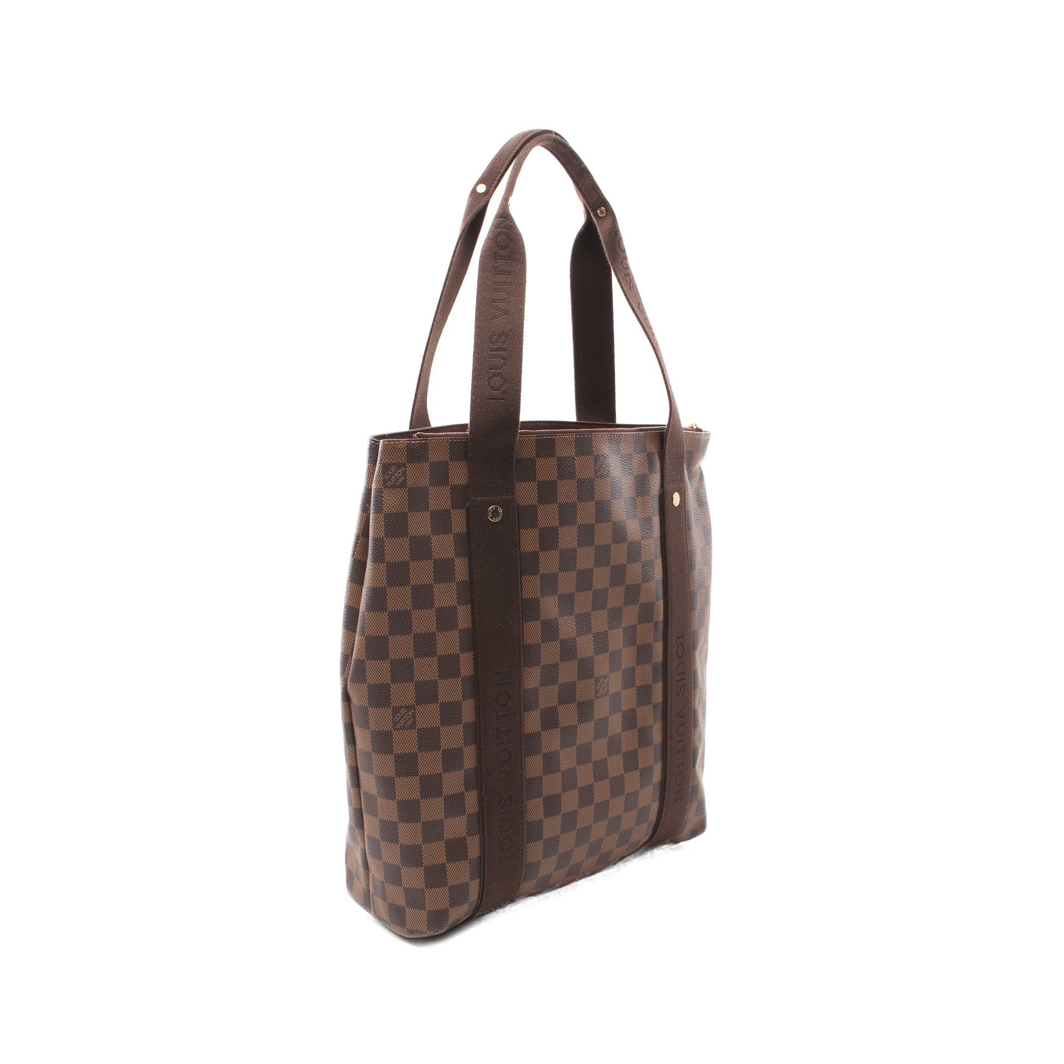 Louis Vuitton Louis Vuitton Hippopotamus Bobourg Damier Ebene Shoulder Bag Tote Leather Brown Size ONE SIZE - 2 Thumbnail