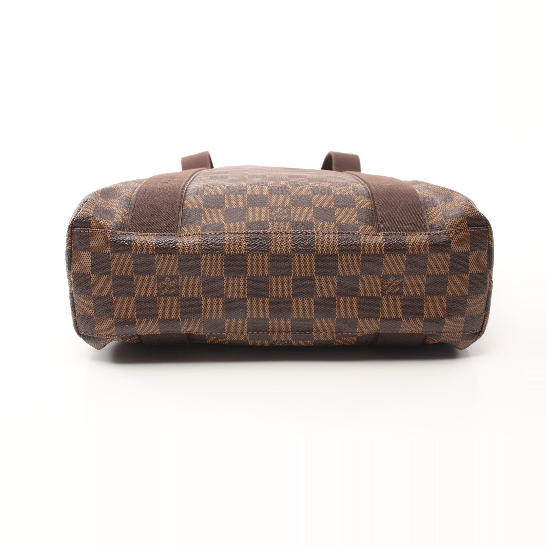 Louis Vuitton Louis Vuitton Hippopotamus Bobourg Damier Ebene Shoulder Bag Tote Leather Brown Size ONE SIZE - 13 Thumbnail